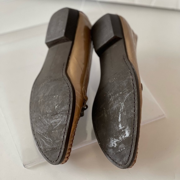 Stuart Weitzman Women's Nude Beige Loafer Flats Slip On Comfort Shoes Jewel, 6 - Picture 9 of 10